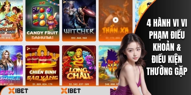 4 hành vi vi phạm điều khoản & điều kiện thường gặp